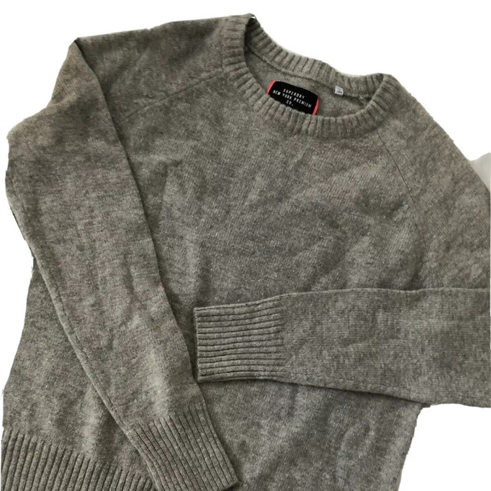 Superdry Orange Label Chunky Crewneck Sweater